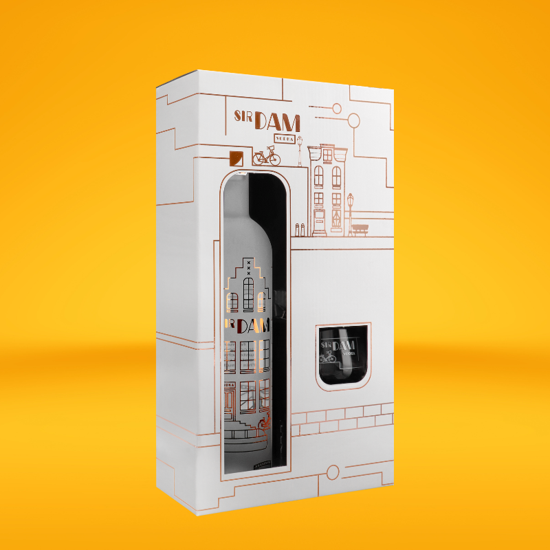 Sir Dam Vodka Gift Box